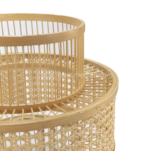 Natural Looking Rattan Lampshade