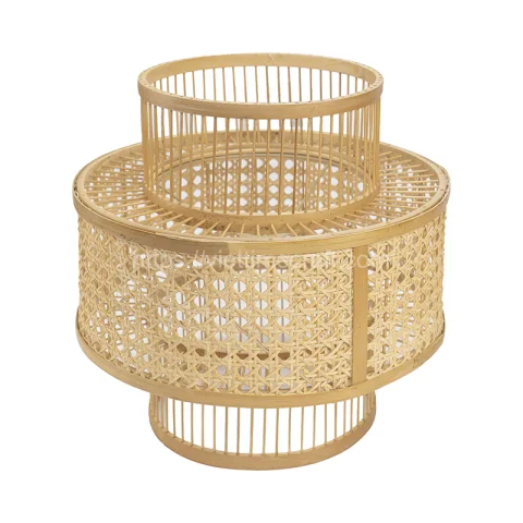 Natural Looking Rattan Lampshade