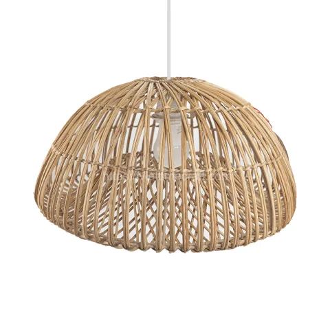 Handwoven Rattan Lampshade – M0985
