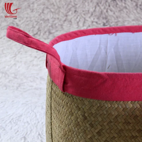 Natural Lepironia Storage Basket Set Of 2