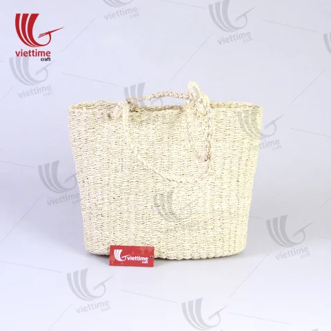Rattan Export Favorite Palmblatt Handtasches Großhandel - REX-MK0010