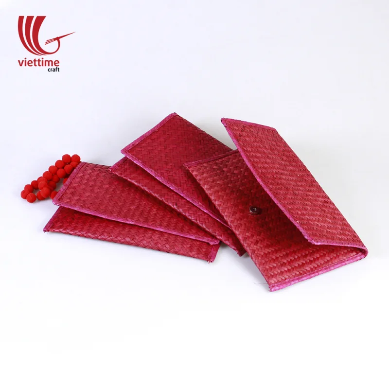 Hot Red Ladies Lepironia Clutch Bag