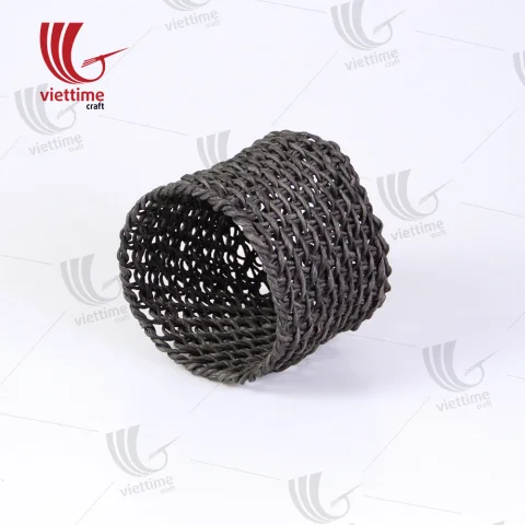 Unique Black Paper Storage Basket
