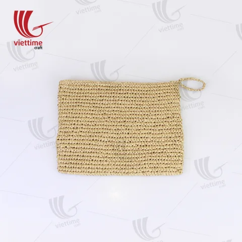 Hot Sale Paper Straw Lady Wallet Wholesale