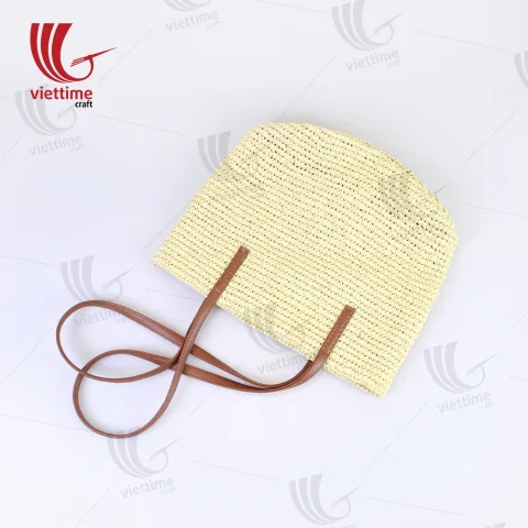 White Tote Bag Made From Recycled Paper