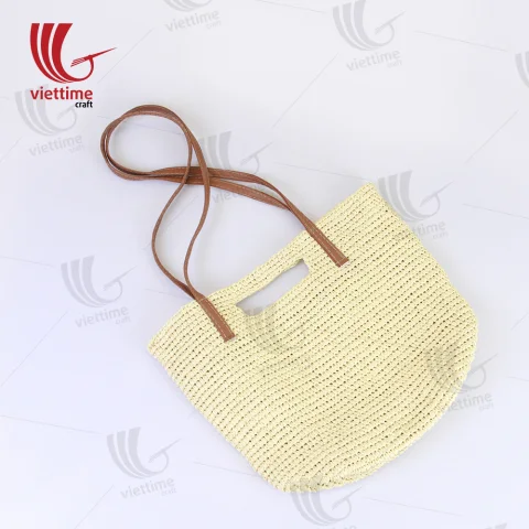 White Paper Bag For Women Wholesale