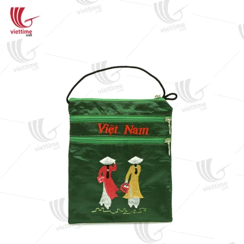 A Gift From Vietnam Brocade Wallet Wholesale
