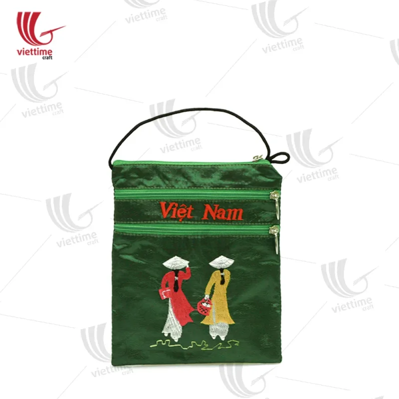 A Gift From Vietnam Brocade Wallet Wholesale