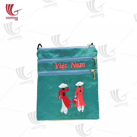A Gift From Vietnam Brocade Wallet Wholesale