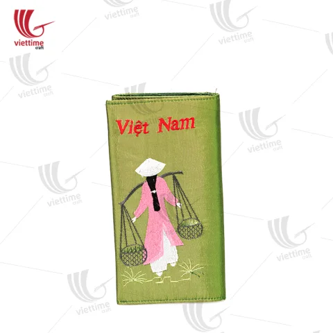 Vietnam Gift Design Brocade Women Clutch Bag