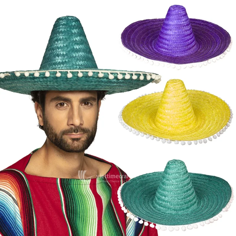 Best Sale Mexican Sombrero Hat From Vietnam Wholesale Manufacturer