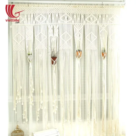 Wedding Backdrop Macrame Door Curtain