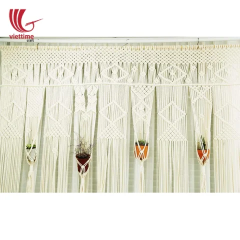 Wedding Backdrop Macrame Door Curtain
