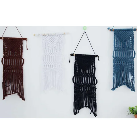 Colorful Handmade Macrame Wall Hanging