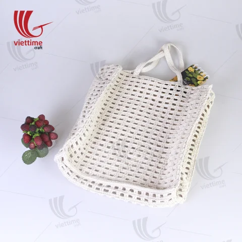 Woven Paper Straw Large Tote Handbag