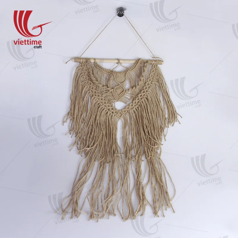 Vintage Styled Handmade Macrame Wall Hanging