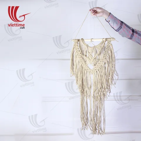 Vintage Styled Handmade Macrame Wall Hanging