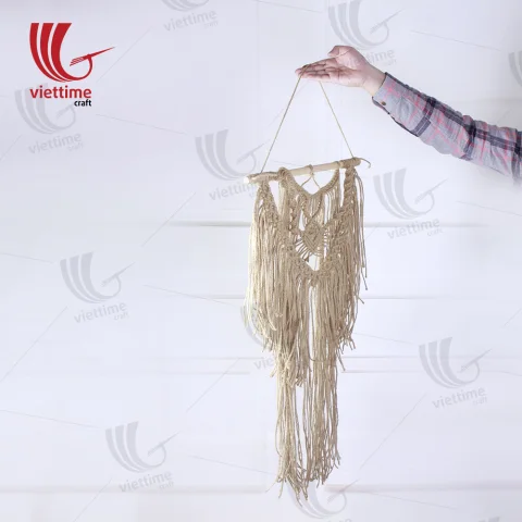 Vintage Styled Handmade Macrame Wall Hanging