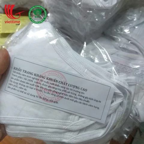 White Washable Face Mask For Sale