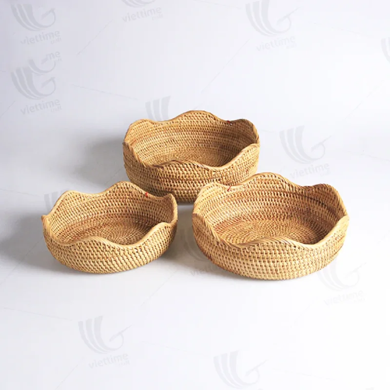 Rattan Tray Set – M00439