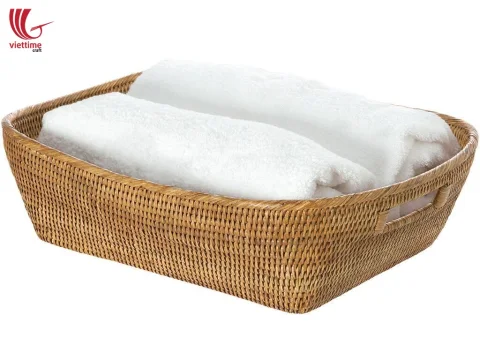 Hand Woven Rattan Home Baskets