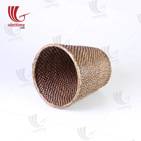 Brown Small Rattan Storage Basket Wholesale