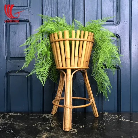 Rattan Export Rattan Plant Stand Pot Holder Wholesale - REX-MXVTC06549885
