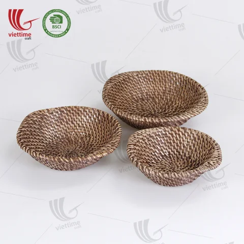 Rattan Tray Set – M00493