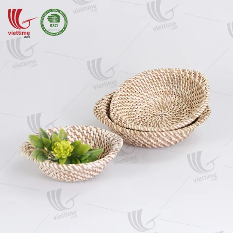 Rattan Tray Set – M00493