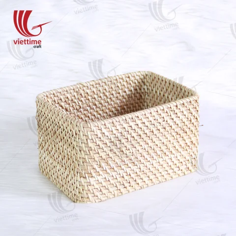 Rattan Export Light Brown Wicker Rattan Basket - REX-MXVTC249
