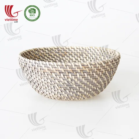 Rattan Basket For Decor Home Wholesale