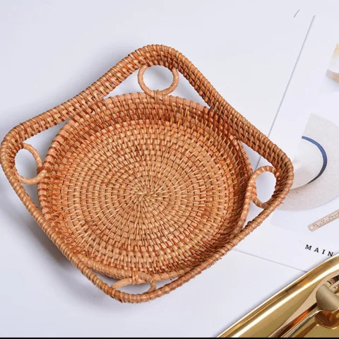 Rattan Export Rattan Tischtt-Set - REX-MXVTC36584