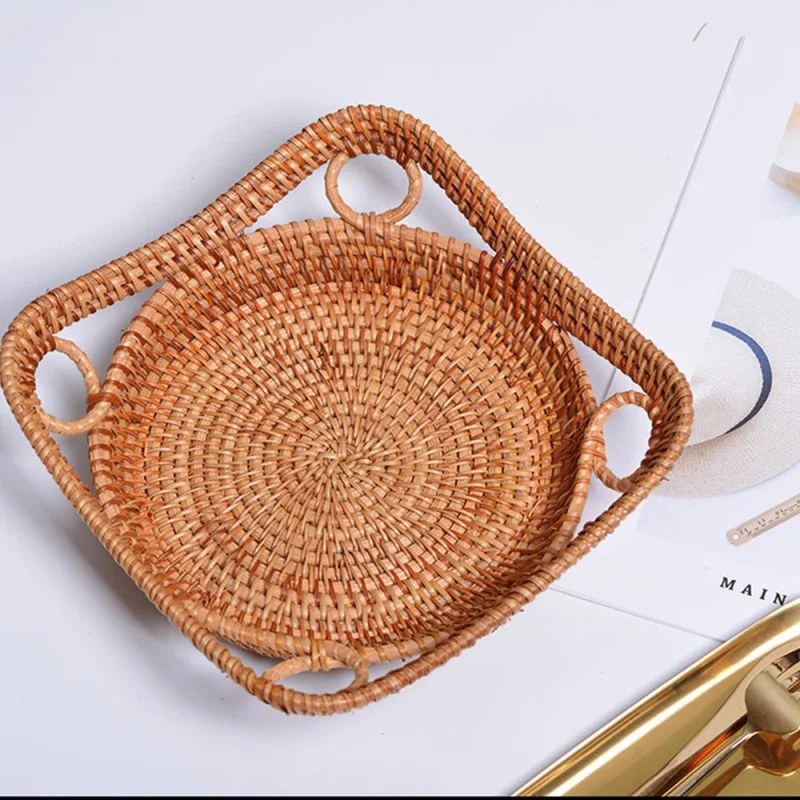 Rattan Tray Set – M00502