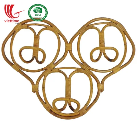 Rattan Export New 2019 Style Rattan Coat Hanger Rack - REX-MXVTC42342