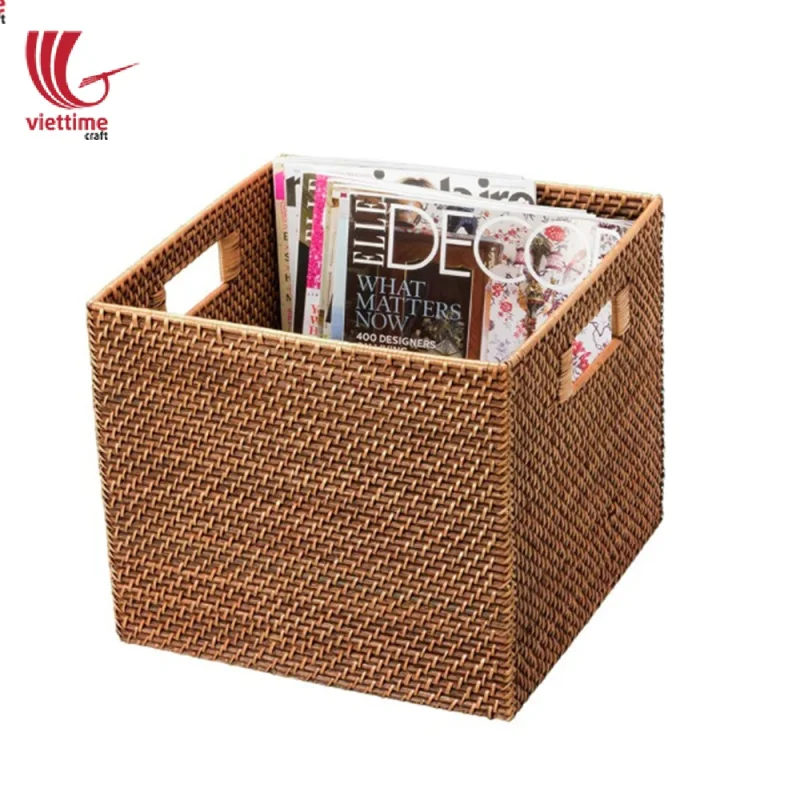 Winsome Square Rattan Baskets Wholesale