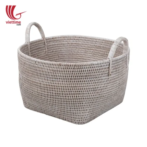 Rattan Export lớn tự nhiên đan thủ công mây giỏ đựng đồ giặt - REX-MXVTC49654