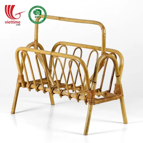 Rattan Magazine Rack Holder Wholesale