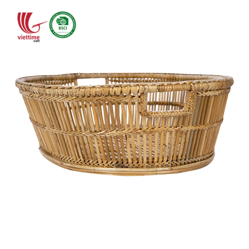 Rattan Storage Basket For Fresh Fruit