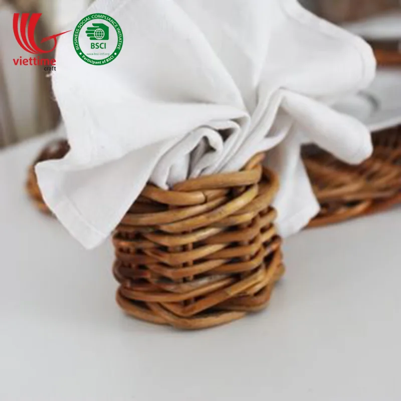 Great Deal On Sales Rattan Napkin Rings