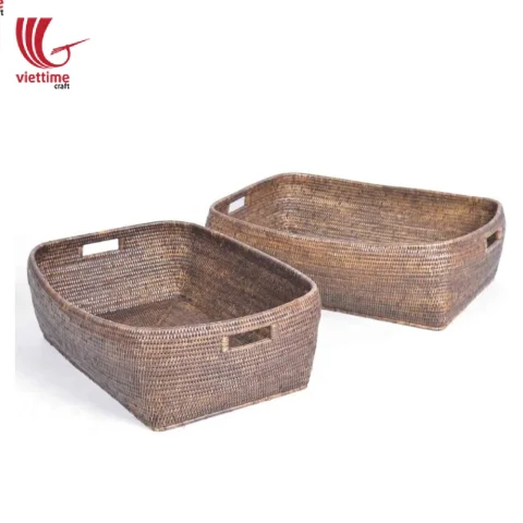 Quality Rattan Wicker Storage Baskets