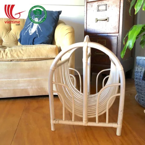 New Rattan Magazine Rack Wholesale