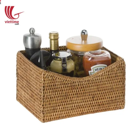 Rattan Export Weaving Rattan Multifunction Storage Basket - REX-MXVTC9964