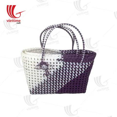 Useful Shopping Plastic Basket Bag
