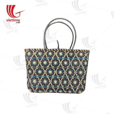 Hive Woven Plastic Basket Bag Wholesale