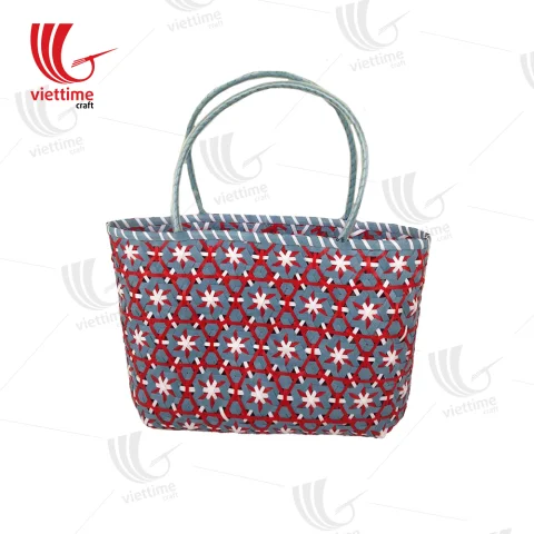 Hive Woven Plastic Basket Bag Wholesale