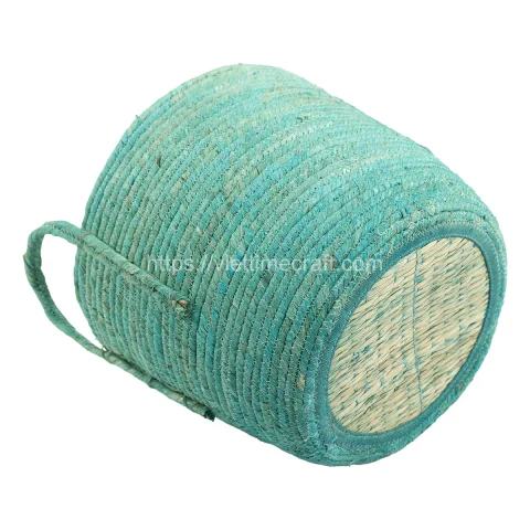 Eco-Friendly Corn Husk Storage Basket Vietnam – N00901
