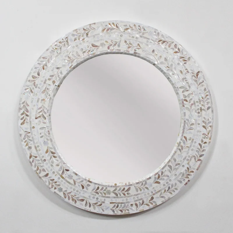 Mother Of Pearl Inlaid Mirror – KT0021