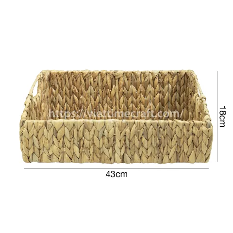 Durable Set Of 3 Bath Baskets With Handle For Home Decor – B00489