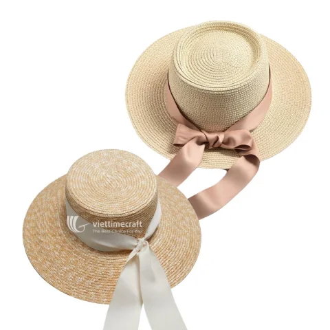 Fashionable Straw Hat for Women, Elegant Ribbon Fashion Hat for Summer Styling – GI00017