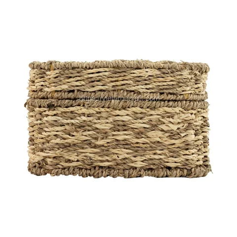 Seagrass Box With 3 Small Basket – C00610